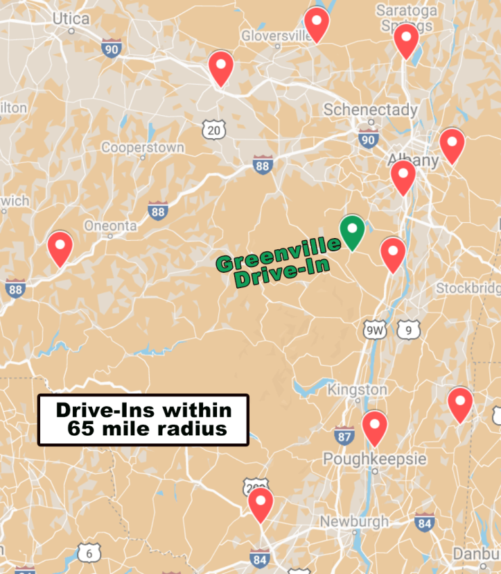 NY DriveIn Map